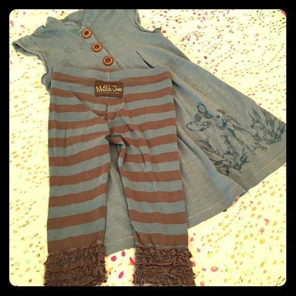 Vintage Matilda Jane gypsy blue Frankie deer set